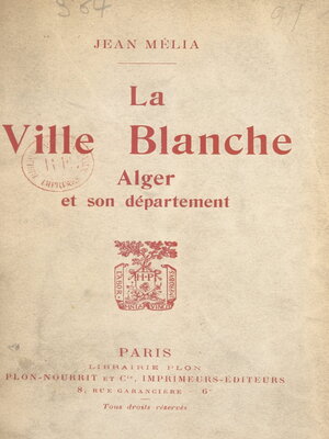 cover image of La ville blanche